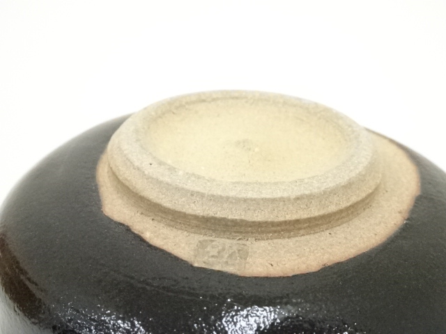 道具 ] - 道具 京焼 丹羽好一造 黒釉茶碗（共箱） | ネットショップ圭